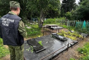 Пьяные школьники разгромили кладбище в Кемеровской области