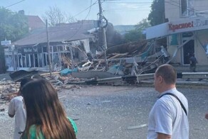 Взрыв бытового газа разнёс магазин в краснодарском Апшеронске