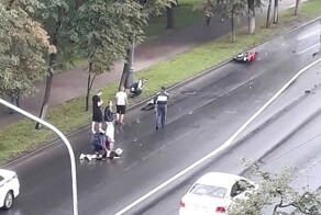 Пытался удрать от полиции, но в итоге чуть не убил себя и свою спутницу