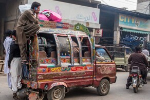 Адские пакистанские маршрутки