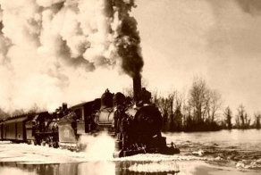 Развитие железной дороги Америки конца 19го века (58 фото)