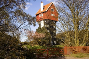 Необычный небоскреб в глуши  (5 фото)