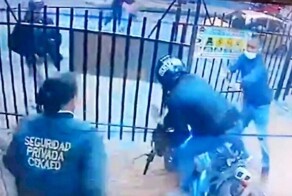 Попытка угона мотоцикла закончилась перестрелкой