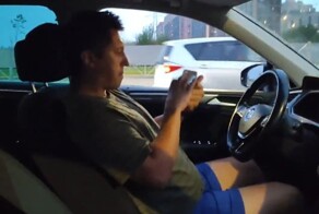 В этот раз без ДТП. Но рано или поздно этот наркоман может кого-нибудь задавить