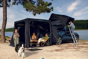 Porsche представила палатку для кемпинга
