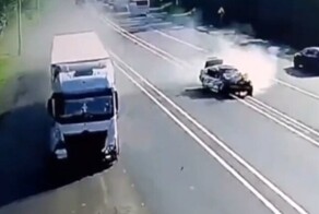 Решил "искать счастье" на встречной полосе