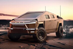 Tesla Cybertruck решили превратить в броневик с генератором на борту