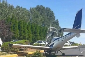 Самолёт совершил жёсткую посадку в Китае