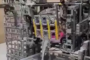 Стиральная машина из LEGO