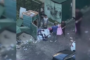 В Петербурге мигранты-модники разграбили благотворительный бокс и примеряли розовое платье