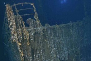 Знаменитая носовая часть «Титаника» разваливается на кусочки
