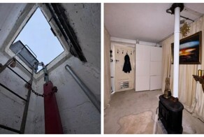 В Британии продают ядерный бункер с бархатными шторами и спальным местом