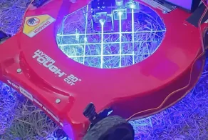 Косилка с лазерами вместо ножей