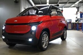 Российский электромобиль Amberauto показал свой новый внешний вид