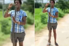 20-летний индиец погиб, пытаясь записать для соцсетей ролик с коброй