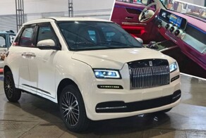 Китайцы представили микролитражные копии Rolls-Royce и Maybach