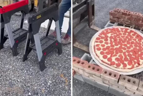 Так пиццу ещё никто не готовил!