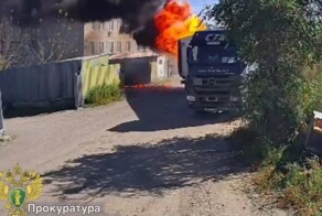 Рабочий день у водителя фуры - огонь