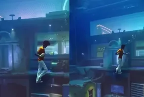 «Лунная походка» под водой