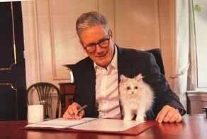 Премьер-министра Великобритании заподозрили в симпатии к России из-за котика