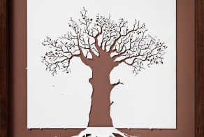 Скульптуры из одного листа бумаги (19 фото)