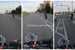 В Москве парень летел на моноколесе со скоростью 100 км/ч