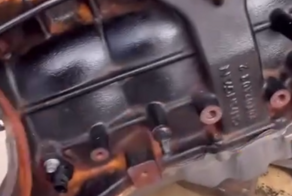 Ржавый мотор китайского Changan