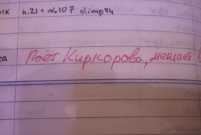 Забавные замечания в школьных дневниках