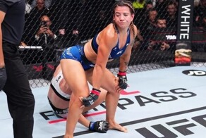 Чемпионка UFC потрясла задом над поверженной соперницей