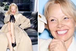 57-летняя Памела Андерсон снялась в фотосессии для журнала Glamour. Как всегда, без макияжа