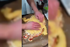 Пицца в виде Миньона