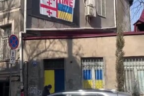 Батуми (или Тбилиси?), после нашествия укробешенцев