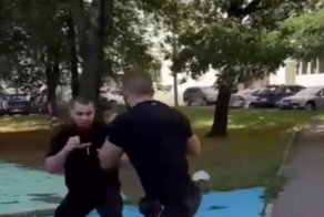 "Сам не вывозишь?": поединок один на один двух спортсменов закончился балаганом