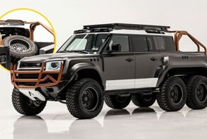 Land Rover Defender Apocalypse 6×6 - 6-колёсный монстр сделанный на заказ
