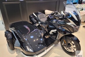 Мотоцикл Aurus, способный ездить в сильный мороз