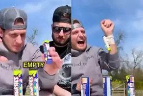 Парень обвел вокруг пальца своего друга в альтернативу наперсткам