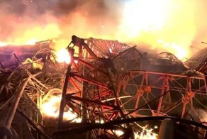 Вертолёт врезался в радиовышку в США