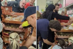 "Это очень печально": люди едва не разнесли супермаркет, чтобы выхватить акционные продукты