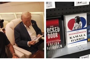 Трампу подарили книгу «Достижения Камалы Харрис»