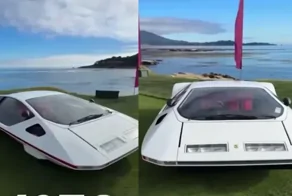 Уникальный футуристичный автомобиль Ferrari
