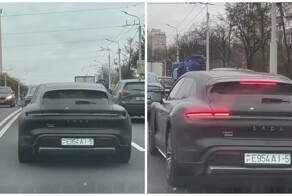 В Минске заметили новую электрическую Ладу Весту