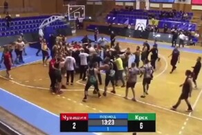 В Челябинске баскетболисты-борцы устроили массовое побоище в финале чемпионата России по регболу