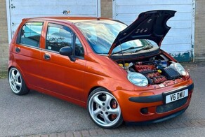 "Бешеная табуретка" - в Daewoo Matiz установили мотор V6