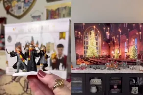 Распаковка рождественского набора по Гарри Поттеру