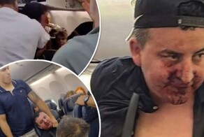 Пассажиры самолёта избили мужчину, пытавшегося открыть дверь в полёте