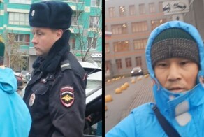 В Москве приезжий курьер сбил женщину на тротуаре