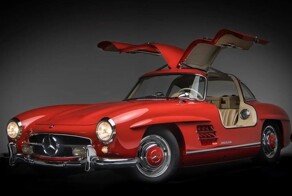 Последний Mercedes-Benz 300 SL "крыло чайки" пустят с молотка
