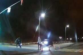 "Слепой" водитель сбил пешеходов