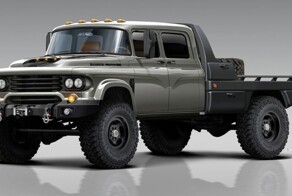 На постройку этого монстра ушло пять автомобилей