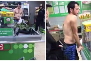 Полуголый приезжий зашёл в магазин и заработал уголовное дело